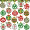 20PCS Christmas Diamond Painting Ornaments Kit – Red & Green 5D Diamond Art Ball Keychains, DIY Xmas Tree Hanging Decorations for Adults, Holiday Craft Party Decor